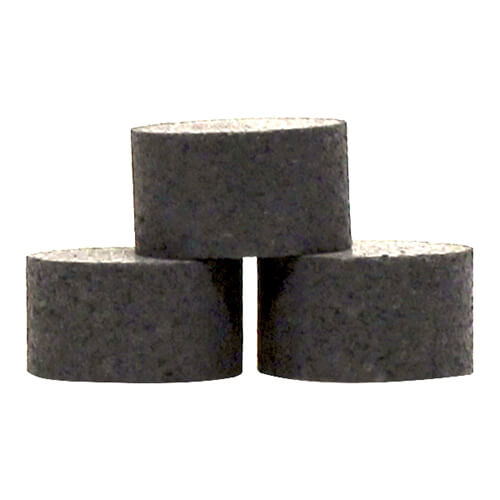 Vorpresslinge, schwarz, 25,4 mm, Phenolharz mit Füllstoff Holzmehl