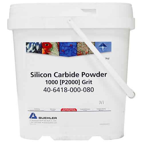 Silicon Carbide Powder, 1000 [P2000], 10¬µm, 5lb