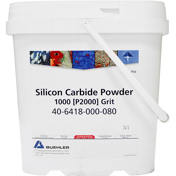 Silicon Carbide Powder, 1000 [P2000], 10µm, 5lb